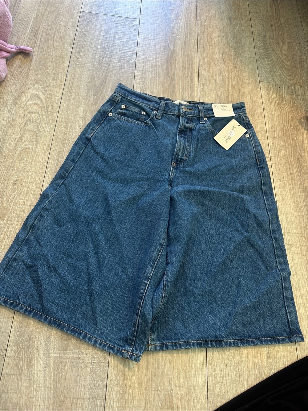 Universal Thread Dark Blue Denim Bermuda Shorts